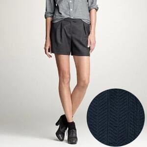 J. Crew Textured Black Anklets Socks NWOT